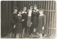 Grupa szkolna, Białysok, koniec lat 60. XX w.