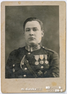 Portret Adama Rusinowicza w stroju ułańskim, lata 30. XX w.