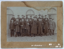 Portret żołnierzy, początek XX w.