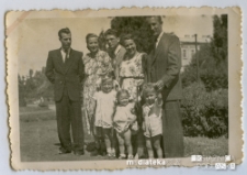 Portret Rodzinny na Plantach, Białystok, lata 50. XX w.