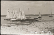 Kurs żeglarski dla dzieci i młodzieży na Stawach Dojlidzkich, Białystok, lata 60. 70. XX w.