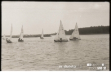 Kurs żeglarski dla dzieci i młodzieży na Stawach Dojlidzkich, Białystok, lata 60. 70. XX w.