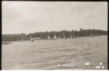 Kurs żeglarski dla dzieci i młodzieży na Stawach Dojlidzkich, Białystok, lata 60. 70. XX w.