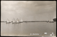 Kurs żeglarski dla dzieci i młodzieży na Stawach Dojlidzkich, Białystok, lata 60. 70. XX w.