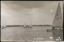Kurs żeglarski dla dzieci i młodzieży na Stawach Dojlidzkich, Białystok, lata 60. 70. XX w.