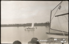 Kurs żeglarski dla dzieci i młodzieży na Stawach Dojlidzkich, Białystok, lata 60. 70. XX w.