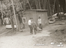 Kurs żeglarski dla dzieci i młodzieży na Stawach Dojlidzkich, Białystok, lata 60. 70. XX w.