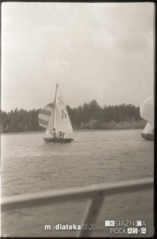 Kurs żeglarski dla dzieci i młodzieży na Stawach Dojlidzkich, Białystok, lata 60. 70. XX w.