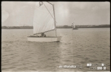 Kurs żeglarski dla dzieci i młodzieży na Stawach Dojlidzkich, Białystok, lata 60. 70. XX w.