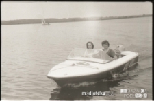 Kurs żeglarski dla dzieci i młodzieży na Stawach Dojlidzkich, Białystok, lata 60. 70. XX w.