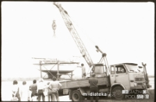 Wodowanie jachtu, lata 70. XX w.