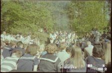 Obchody pięćdziesięciolecia 9. Białostockiej Drużyny Harcerzy "Błękitna Dziewiątka" im. Stefana Czarnieckiego, Baza Hufca ZHP Białystok w Borkach, 18.05.1996