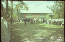 Obchody pięćdziesięciolecia 9. Białostockiej Drużyny Harcerzy "Błękitna Dziewiątka" im. Stefana Czarnieckiego, Baza Hufca ZHP Białystok w Borkach, 18.05.1996