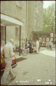 Obchody pięćdziesięciolecia 9. Białostockiej Drużyny Harcerzy "Błękitna Dziewiątka" im. Stefana Czarnieckiego, ul. Pałacowa 2/1, Białystok, 18.05.1996