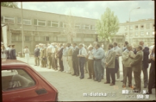 Obchody pięćdziesięciolecia 9. Białostockiej Drużyny Harcerzy "Błękitna Dziewiątka" im. Stefana Czarnieckiego, ul. Pałacowa 2/1, Białystok, 18.05.1996