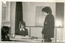 Uczniowie IV klasy liceum, Białystok, lata 70. XX w.