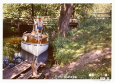 Rejs jachtem Okaz A-111, typ Karaś 450 po rzece Sapina, 5.07.1994