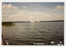 Tomek Grzybowski na żaglówce Amigo A-222, typ Pasja 383 Rajgrodzkie, 1992-2015 r.