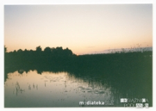 Wschód słońca nad jeziorem Białym, sierpień 2006