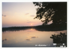 Wschód słońca nad jeziorem Białym, sierpień 2006 r.