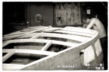 Budowa łódki Okaz A-111, typ Karaś 450, Białystok