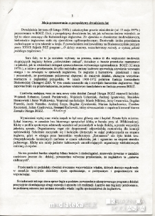 Opis działalności Zbigniewa Kamionowskiego na rzecz żeglarstwa polskiego, Białystok, luty 2005 r.