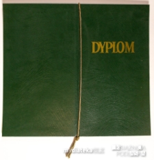 Dyplom dla tow. mgr. inż. Zdzisława Grygorczuka (dyrektor Zespołu Szkół Zawodowych PKP) oraz kadry nauczycielskiej za osiągnięcia i dokonania w dziedzinie kształcenia i wychowania młodzieży