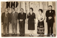 Nauczyciele na studniówce, Białystok, Technikum Kolejowe w Starosielcach