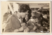 Uczestnicy VII konkursu Ministerstwa Komunikacji "O lepsze wyniki nauczania i wychowania" i III Ogólnopolskiego Konkursu organizowanego przez CRZZ i ZG. TPPR "Wiedza umacnia przyjaźń"