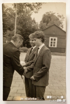 Pożegnanie absolwentów technikum 1986, Białystok, Technikum Kolejowe w Starosielcach