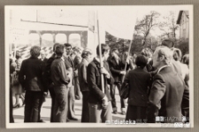 Uczestnicy VII konkursu Ministerstwa Komunikacji "O lepsze wyniki nauczania i wychowania" i III Ogólnopolskiego Konkursu organizowanego przez CRZZ i ZG. TPPR "Wiedza umacnia przyjaźń"