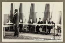 Uczestnicy VII konkursu Ministerstwa Komunikacji "O lepsze wyniki nauczania i wychowania" i III Ogólnopolskiego Konkursu organizowanego przez CRZZ i ZG. TPPR "Wiedza umacnia przyjaźń"