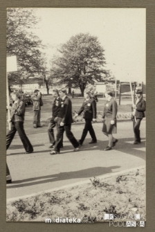 Uczestnicy VII konkursu Ministerstwa Komunikacji "O lepsze wyniki nauczania i wychowania" i III Ogólnopolskiego Konkursu organizowanego przez CRZZ i ZG. TPPR "Wiedza umacnia przyjaźń"