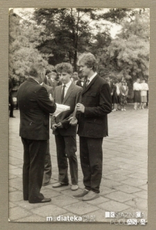Pożegnanie absolwentów technikum 1986, Białystok, Technikum Kolejowe w Starosielcach