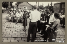 Uroczyste wręczenie świadectw z okazji zakończenia roku szkolnego 1978/1979, Białystok, Technikum Kolejowe w Starosielcach