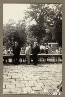 Uroczystość z okazji zakończenia roku szkolnego1978/1979, Białystok, Technikum Kolejowe w Starosielcach