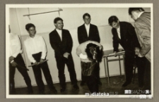 Uczniowie wygłupiający się w klasie, Białystok, Starosielce