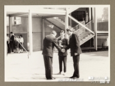 Uroczystość z okazji zakończenia roku szkolnego 1988/1989, Białystok, Technikum Kolejowe w Starosielcach