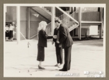 Uroczystość z okazji zakończenia roku szkolnego 1988/1989, Białystok, Technikum Kolejowe w Starosielcach