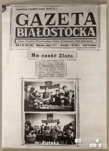 Wycinek z "Gazety Białostockiej" dotyczący narzędzi wytwarzanych przez uczniów Szkoły Zawodowej w Starosielcach, Białystok, 31.05-1.06.1952 r.