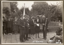 Uroczystość zakończenia roku szkolnego 1985/1986, Białystok, Technikum Kolejowe w Starosielcach
