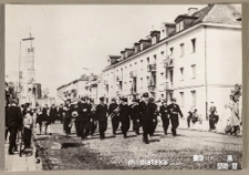 Uroczysty pochód ulicą Lipową, Białystok