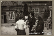 Uroczystość z okazji zakończenia roku szkolnego, Białystok, Technikum Kolejowe w Starosielcach, czerwiec 1980 r.