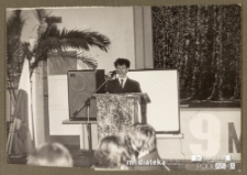 Przemówienie na uroczystości z okazji Dnia Zwycięstwa, Białystok, Technikum Kolejowe w Starosielcach, 10 maja 1985 r.