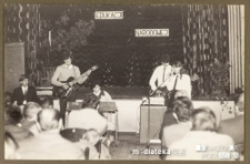 Koncert na uroczystości z okazji Dnia Nauczyciela, Białystok, Technikum Kolejowe w Starosielcach, 1985 r.