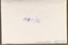 Koperta na zdjęcia z czerwca 1981