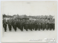 Zgrupowanie orkiestr Służby Polsce w Nowej Hucie, 1952 r.