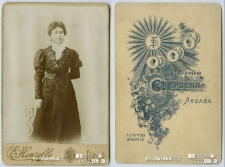 Portret Leonidy Pancerzyńskiej, przełom XIX i XX w.