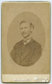 Portret Jana Adama Pancerzyńskiego, pradziadka Ignacego Bogdanowicza, XIX w.