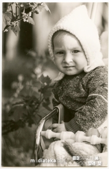 Portret dziecka, Białystok - lata 50. XX w.